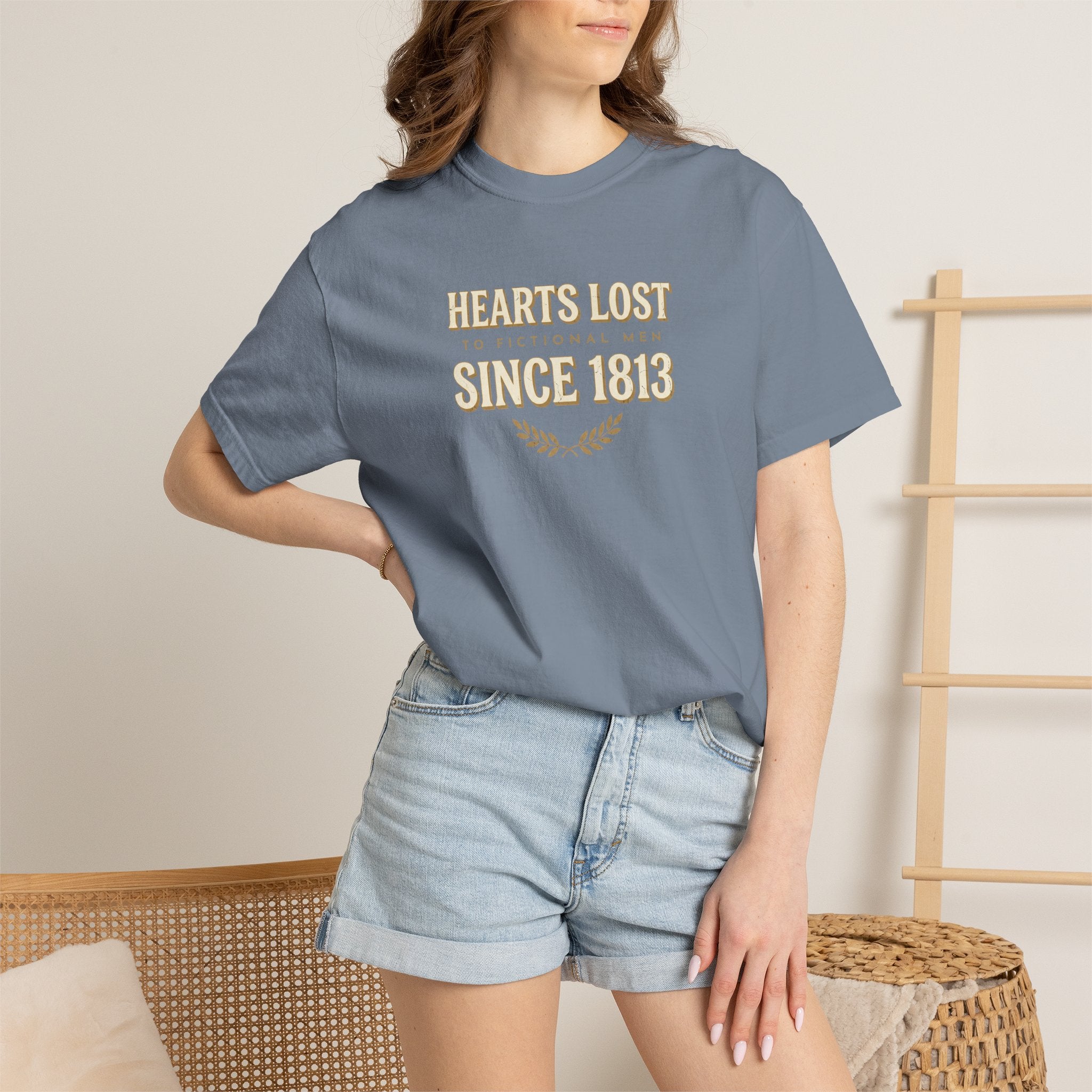 Hearts Lost to Fictional Men since 1813 T-Shirt