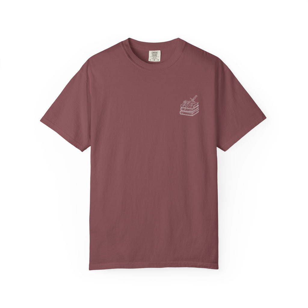 Books & Dagger Tee - Bookish T-Shirt