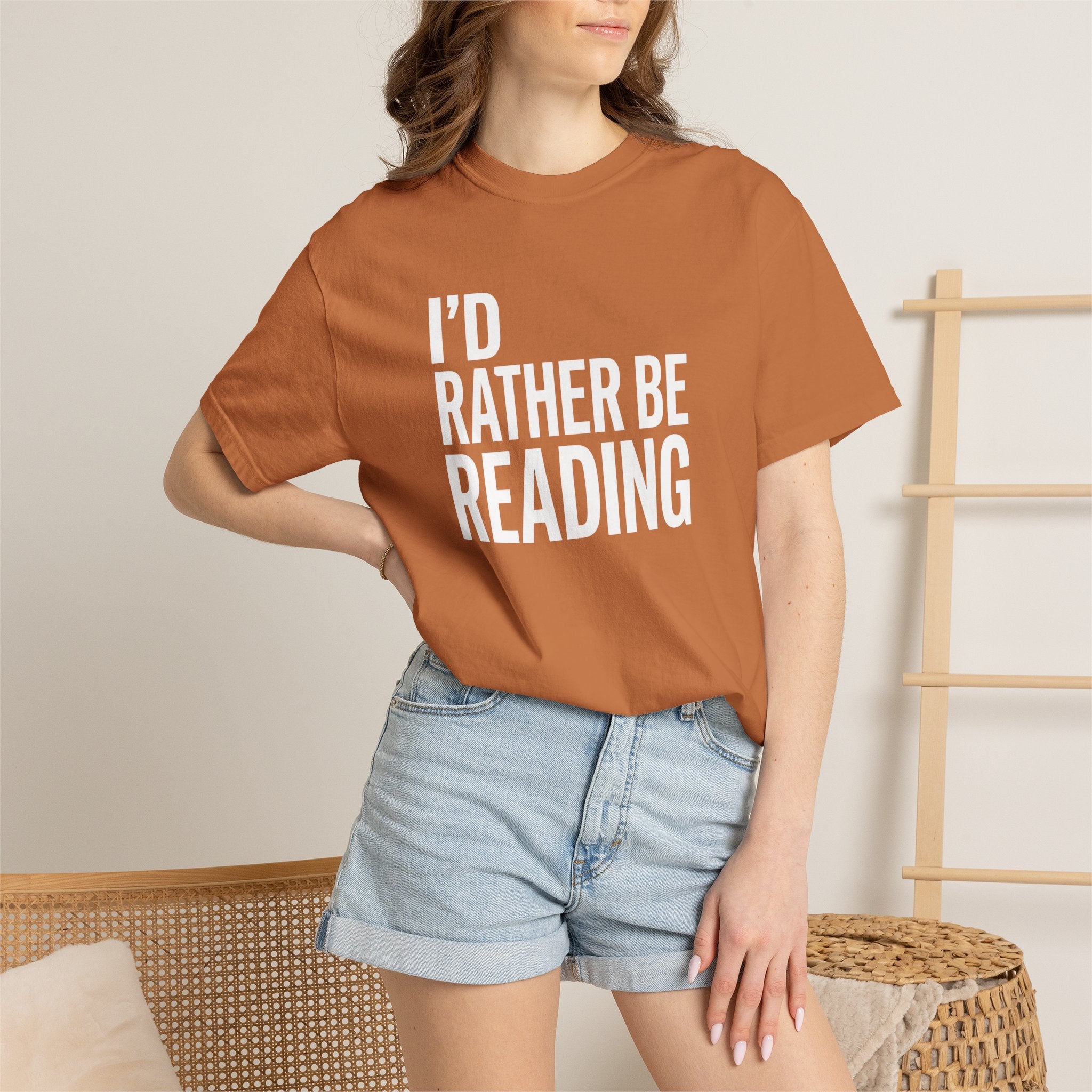 I'd Rather be Reading T-Shirt
