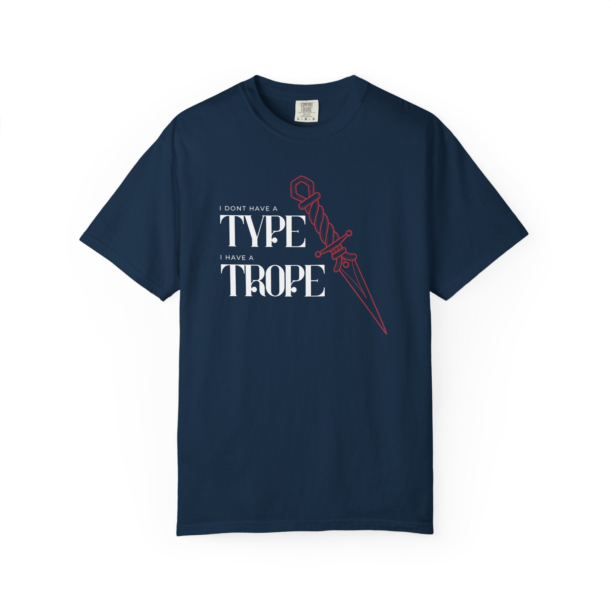 Type & Trope Dagger T-Shirt