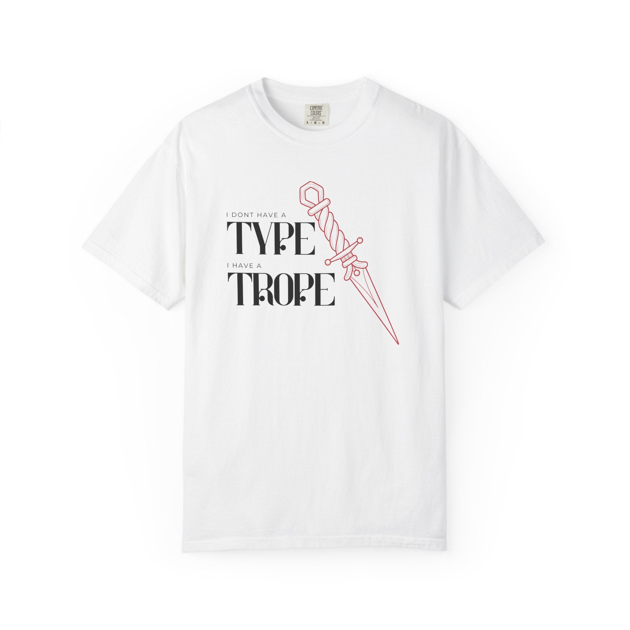 Type & Trope Dagger T-Shirt
