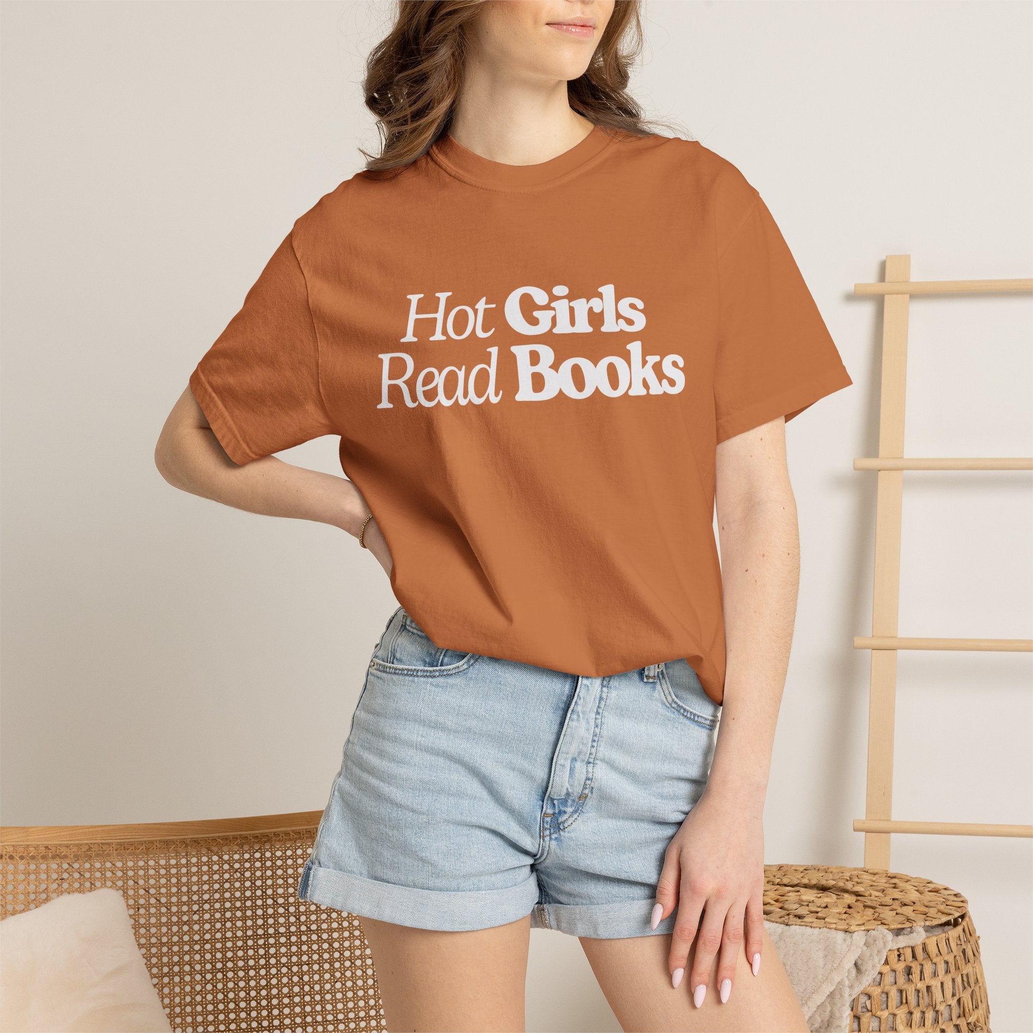 Hot Girls Read Books T-Shirt