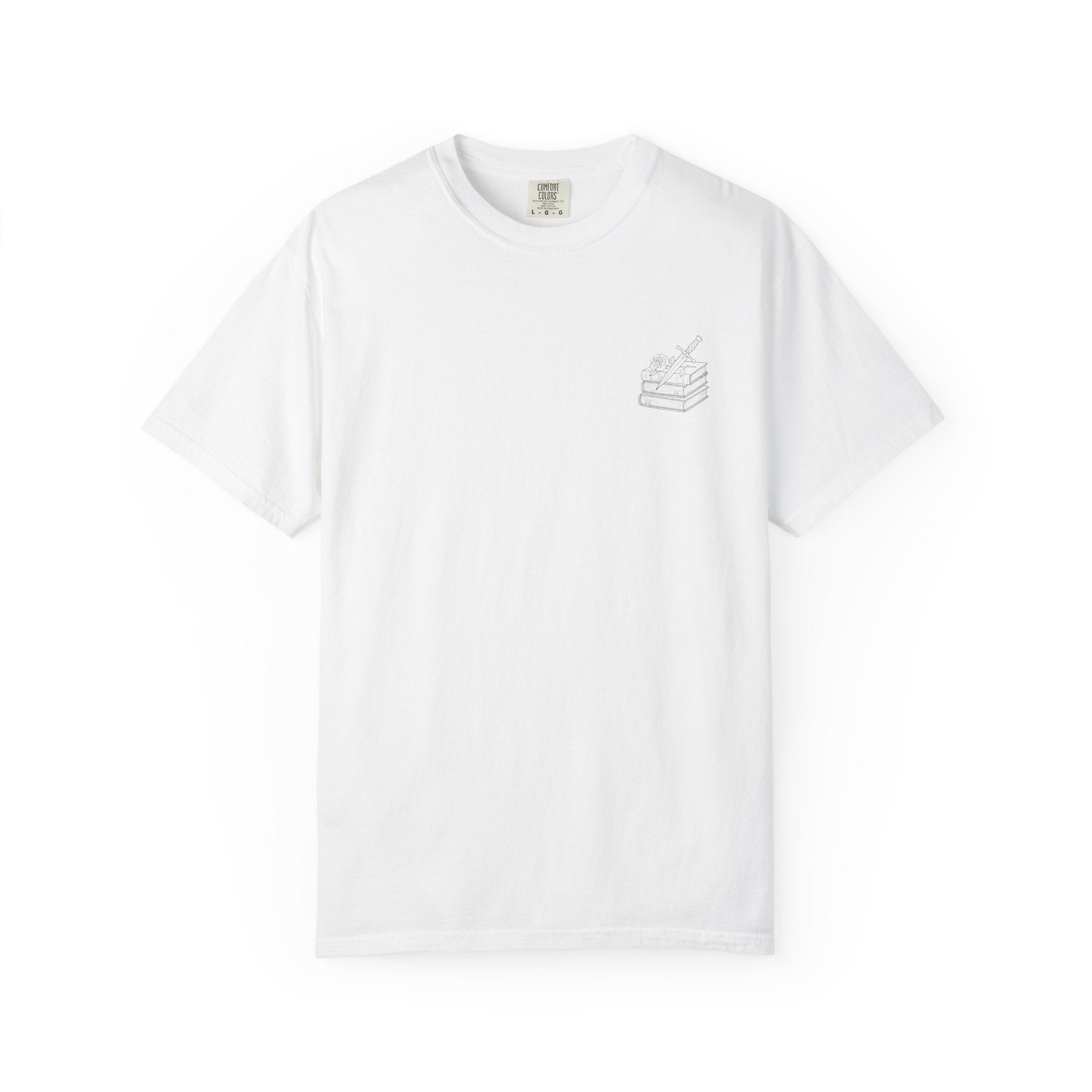 Books & Dagger Tee - Bookish T-Shirt