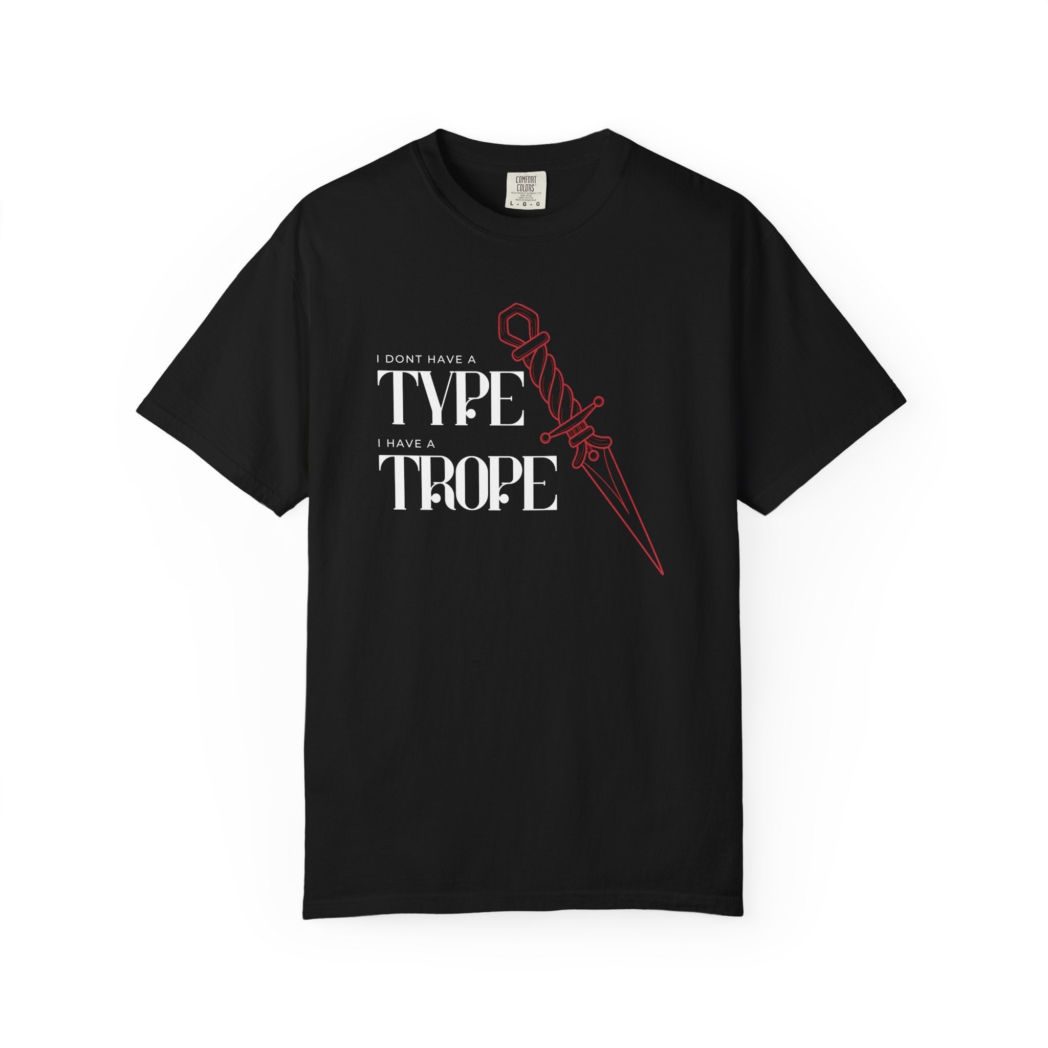 Type & Trope Dagger T-Shirt