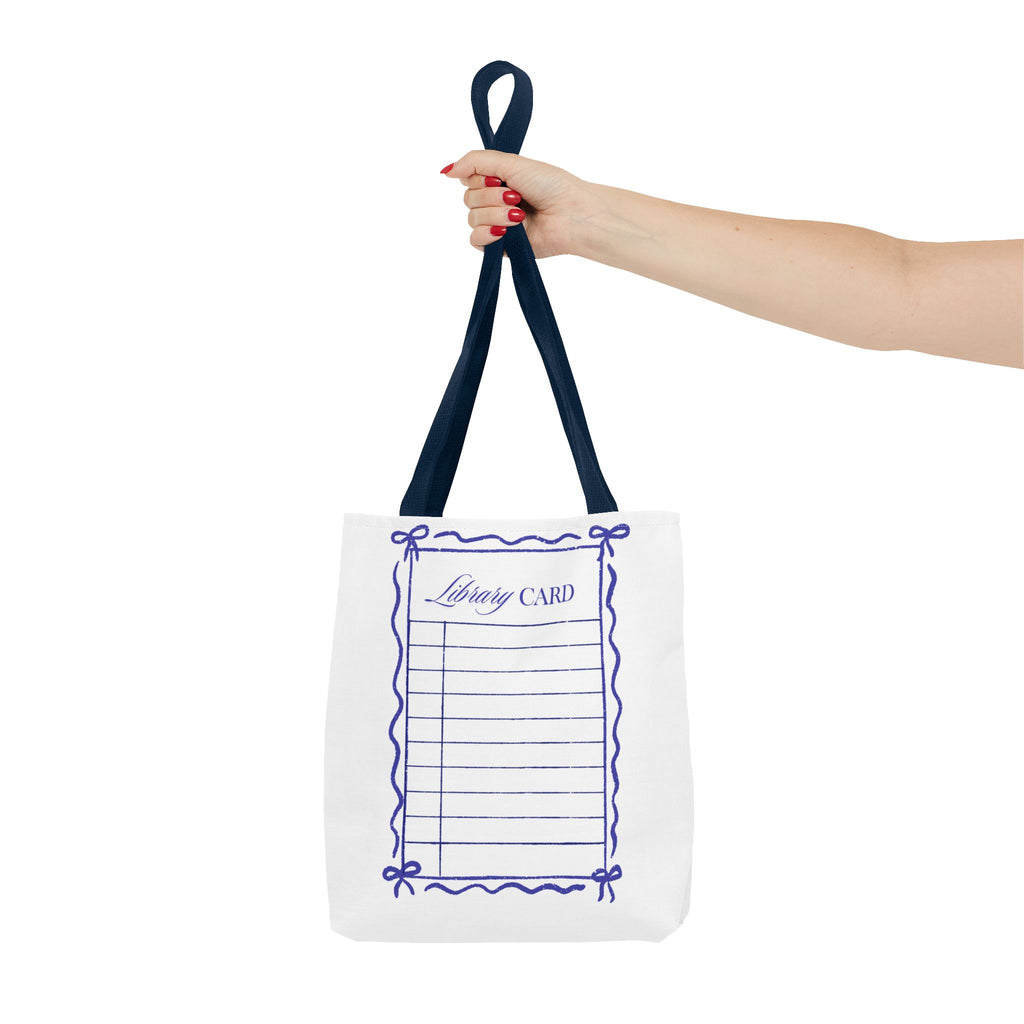 Library Card Tote Bag