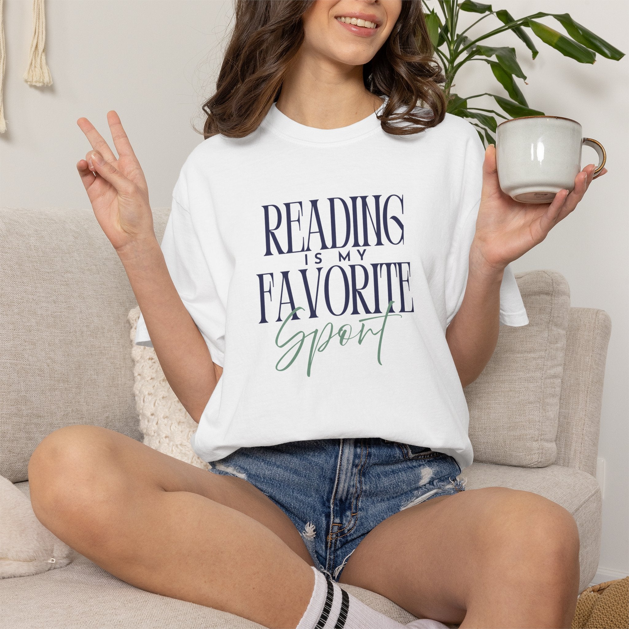 Reading is my Favorite Sport T-Shirt