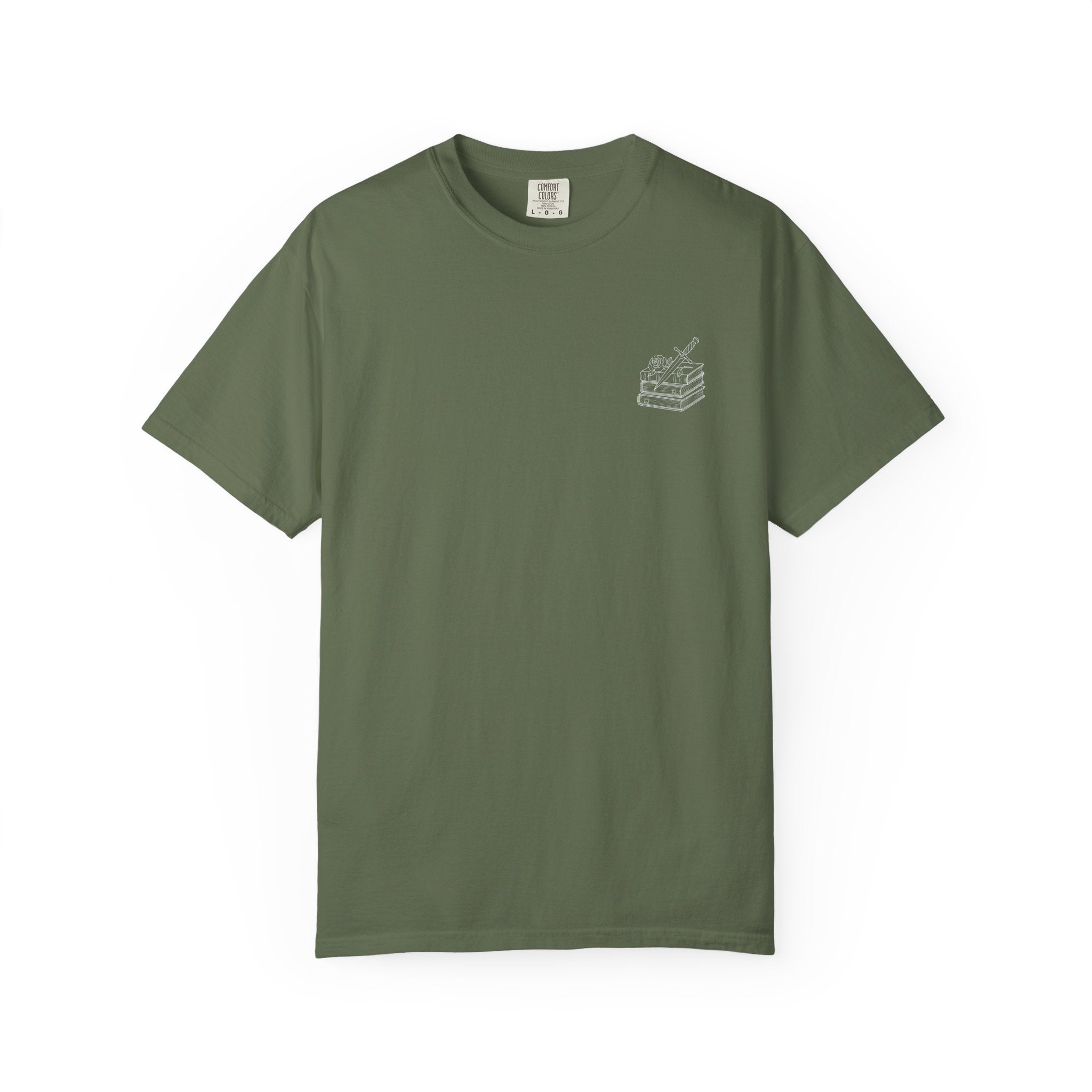 Books & Dagger Tee - Bookish T-Shirt