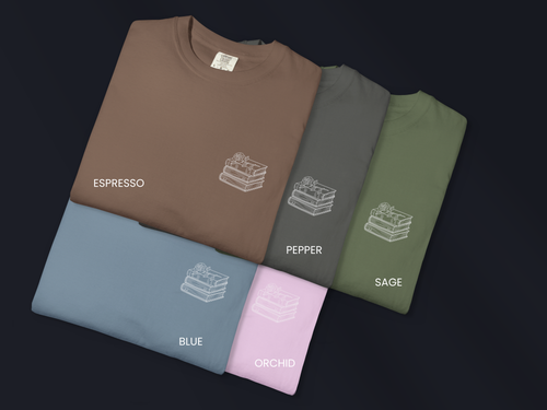 Bookish Sword & Rose T-Shirt