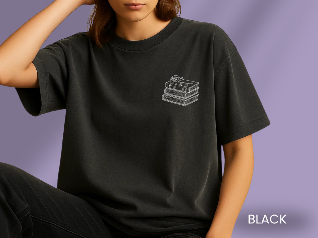 Bookish Sword & Rose T-Shirt