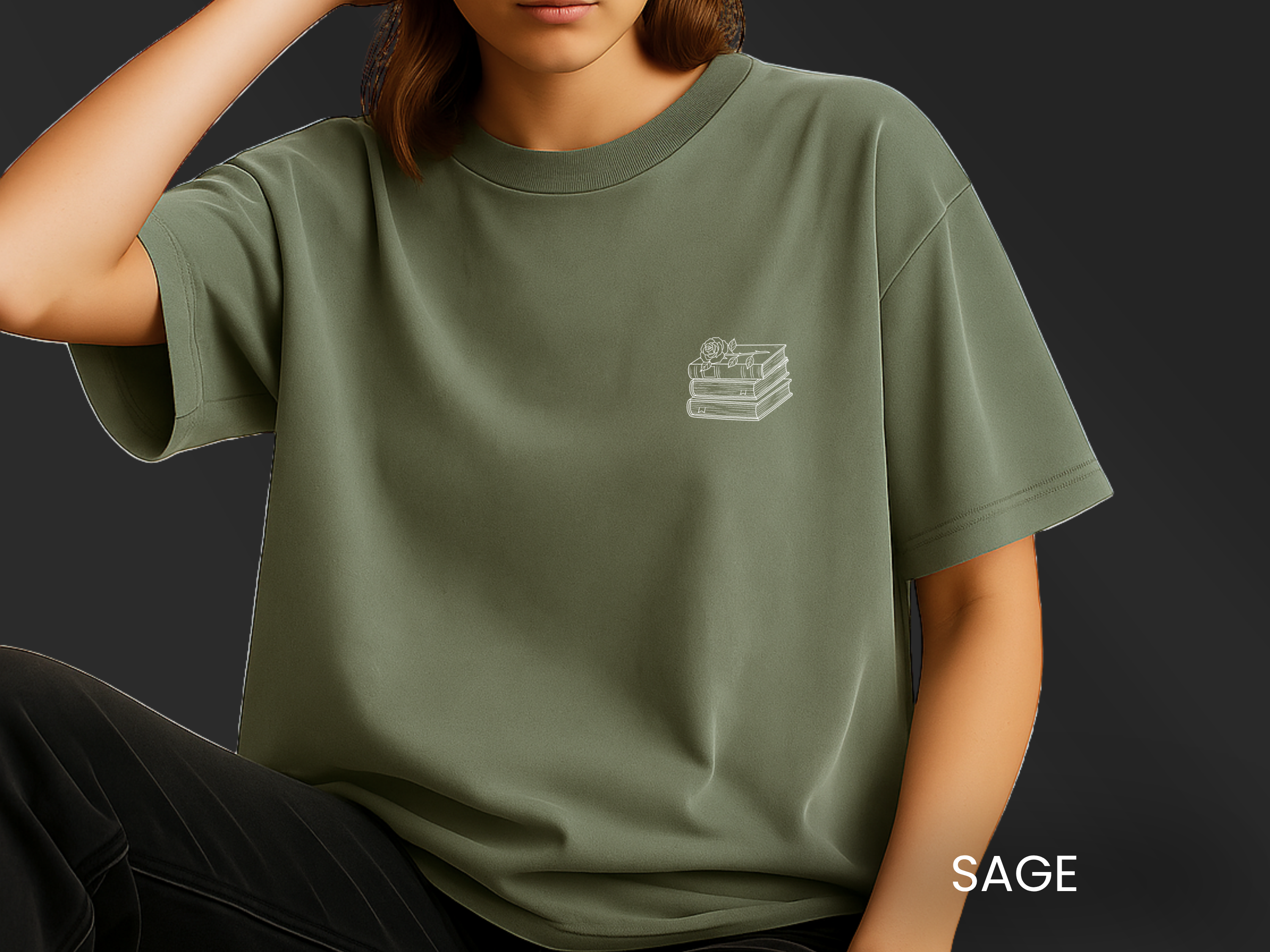 Bookish Sword & Rose T-Shirt