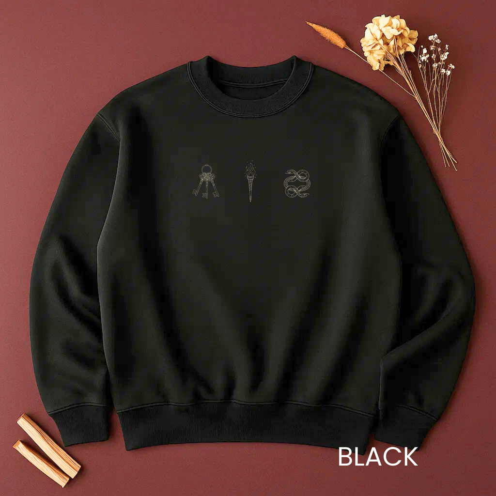 Hecate Icon Fleece Pullover Sweatshirt