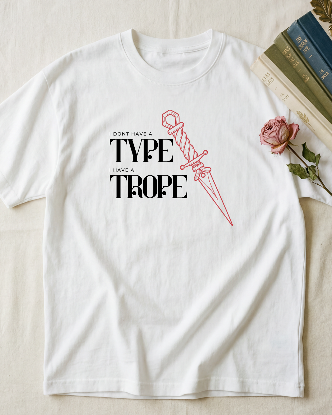 Type & Trope Dagger T-Shirt