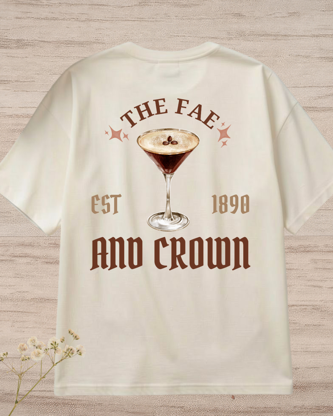 The Fae and Crown Cocktail T-Shirt