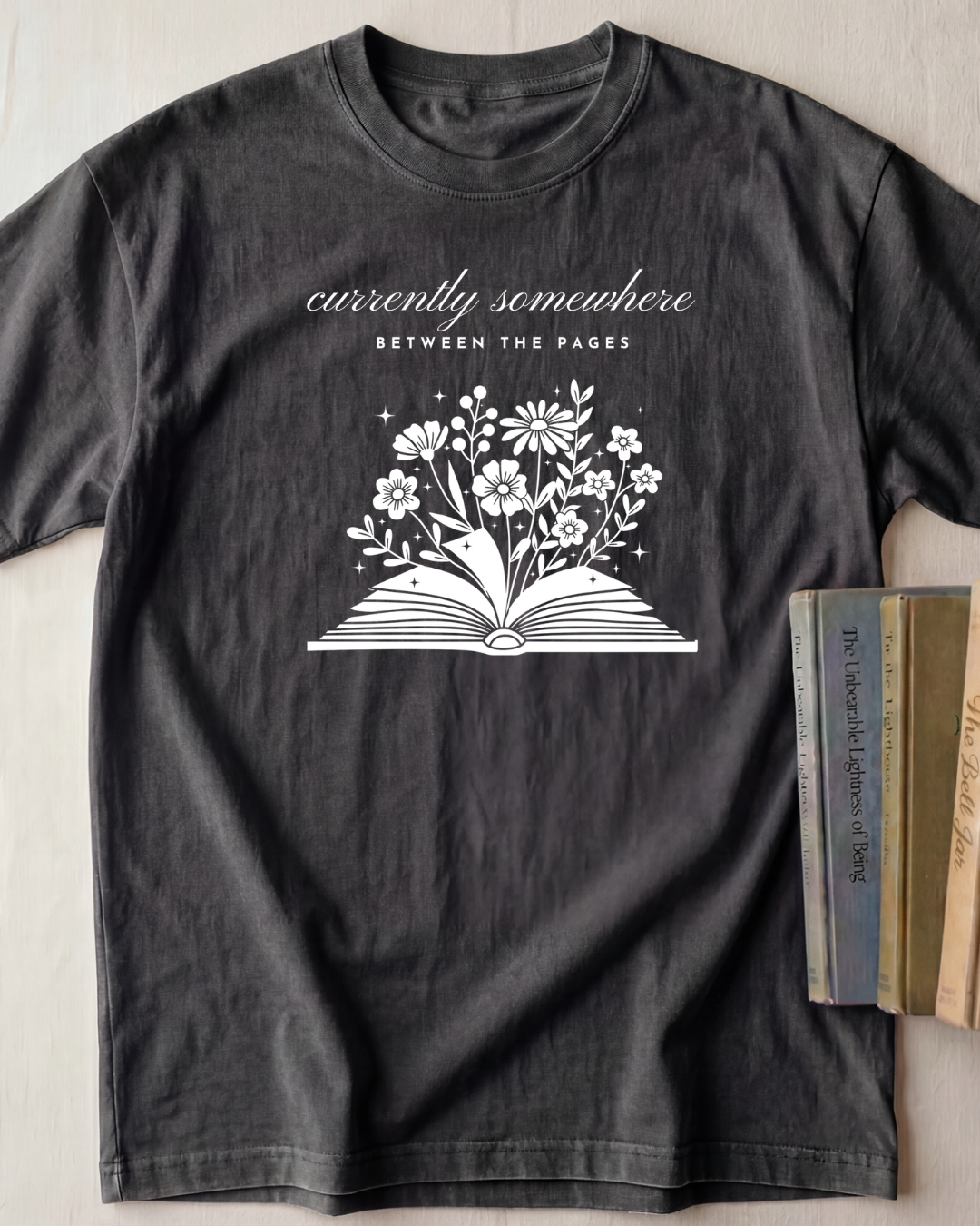 Currently Somewhere Between The Pages T-Shirt