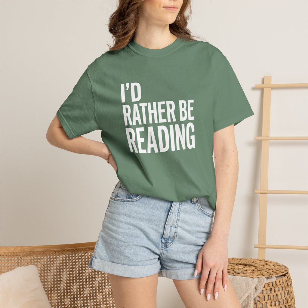 I'd Rather be Reading T-Shirt