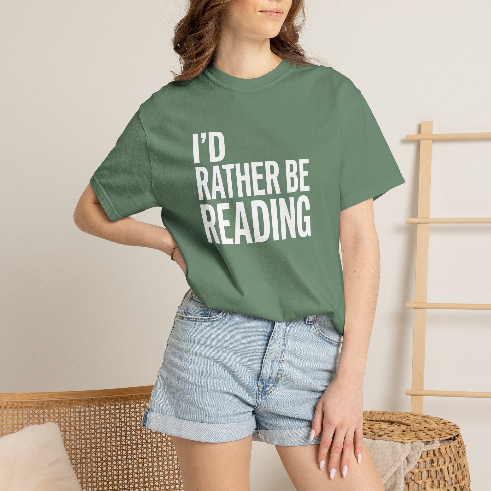 I'd Rather be Reading T-Shirt