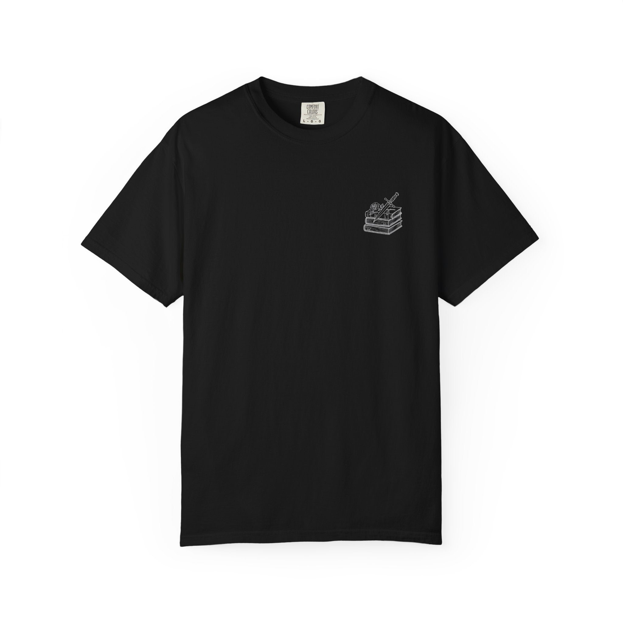 Books & Dagger Tee - Bookish T-Shirt