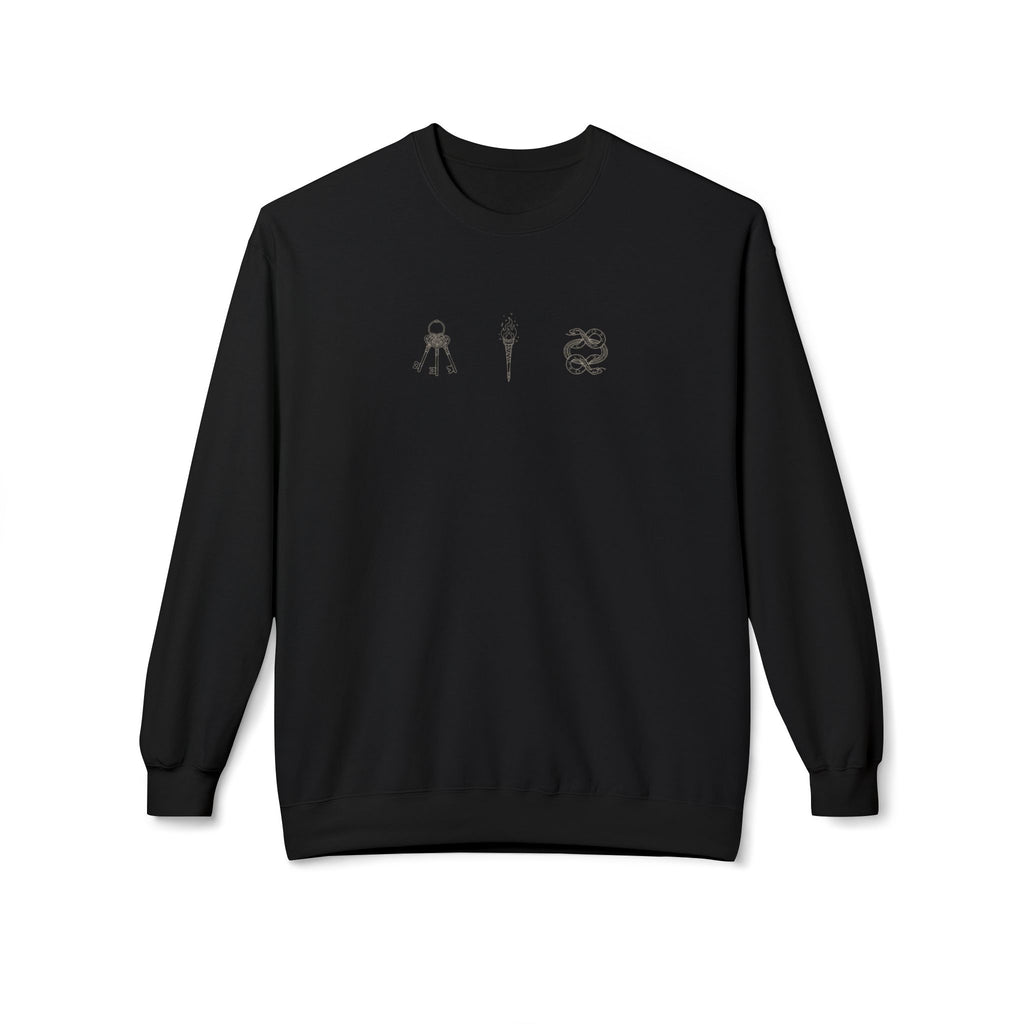 Hecate Icon Fleece Pullover Sweatshirt